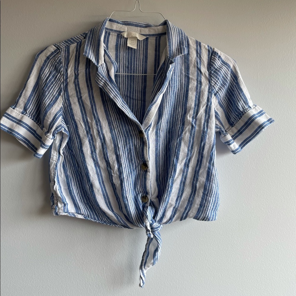 Cropped H&M Button Down